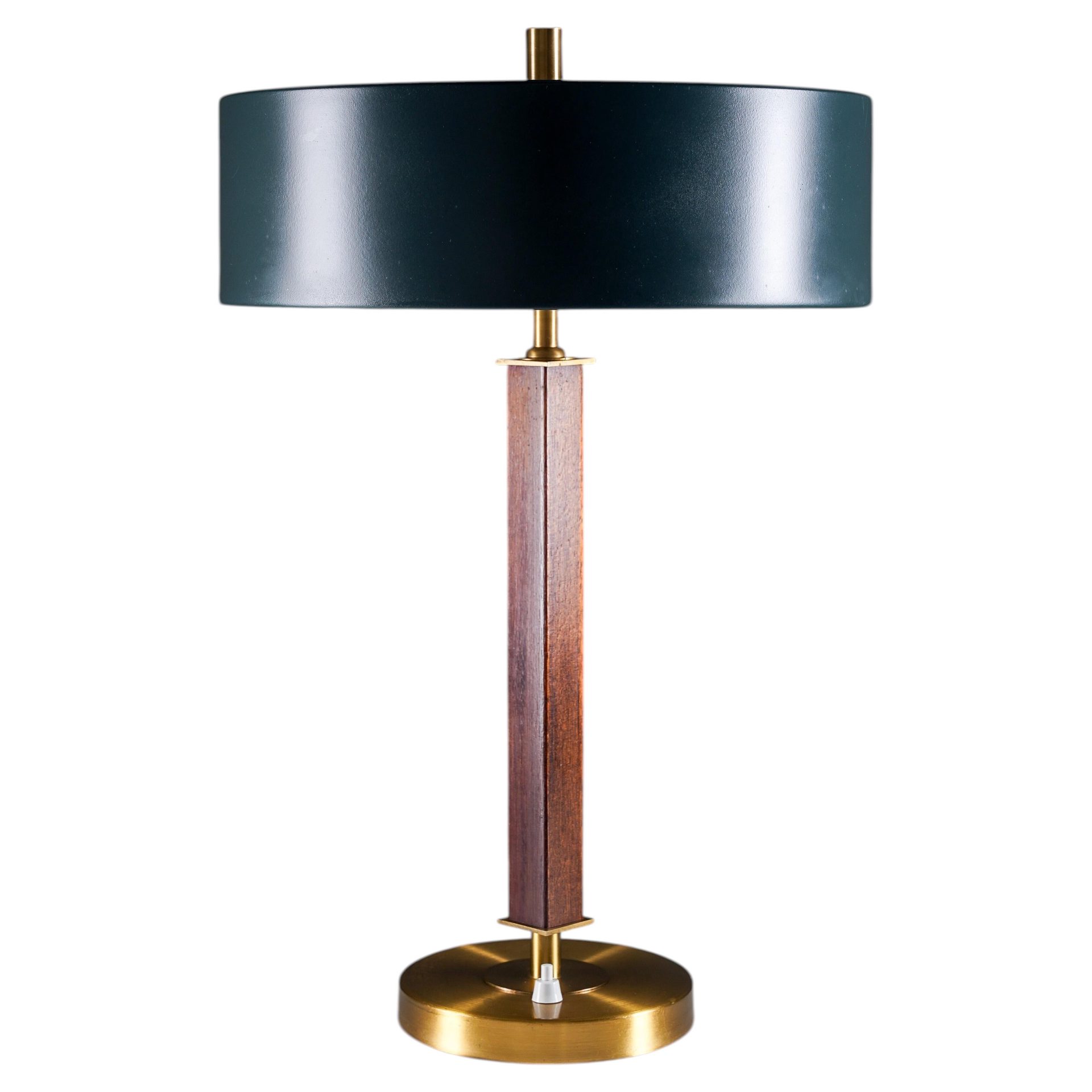 Table lamp by Einar Bäckströms Metallvarufabrik, Sweden, 1960s For Sale