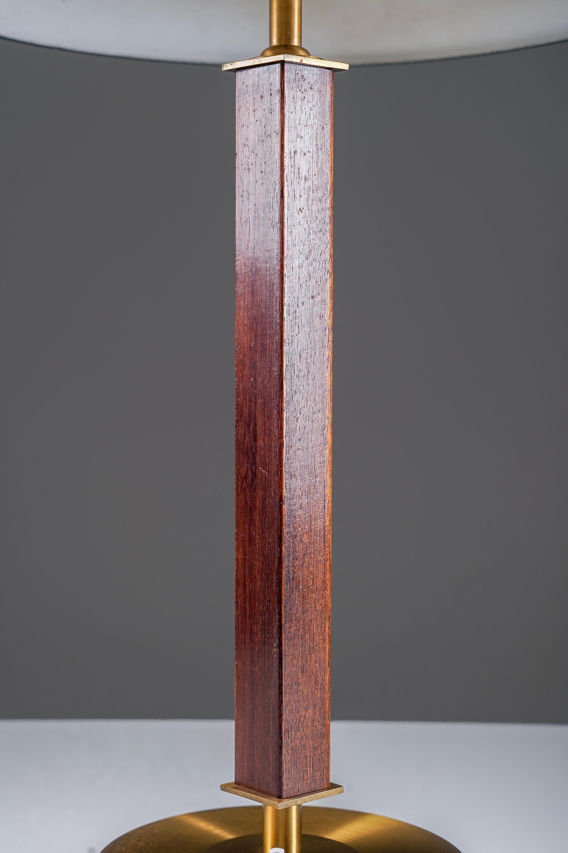 Brass Table lamp by Einar Bäckströms Metallvarufabrik, Sweden, 1960s For Sale