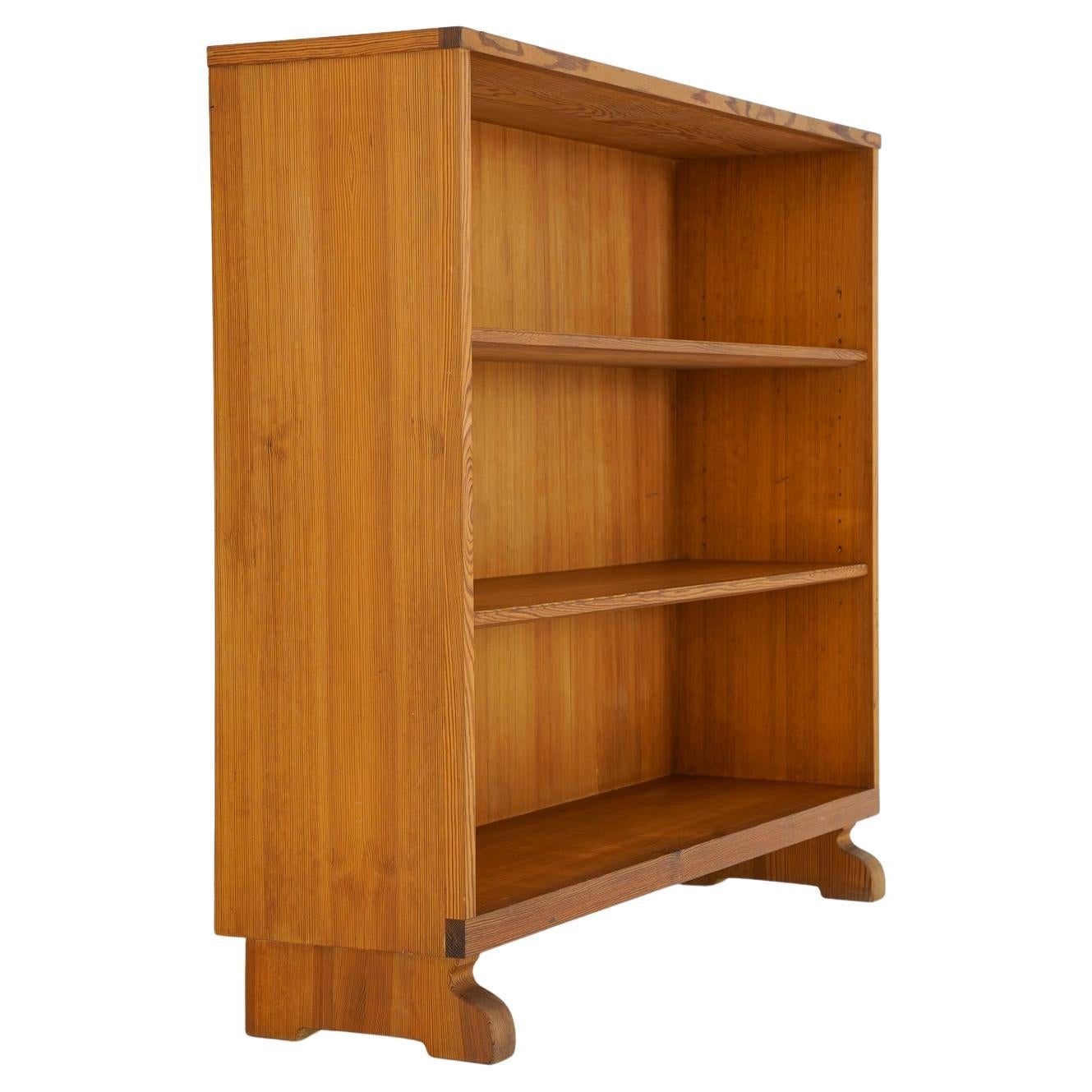 Scandinavian Bookcase in Pine by Carl Malmsten