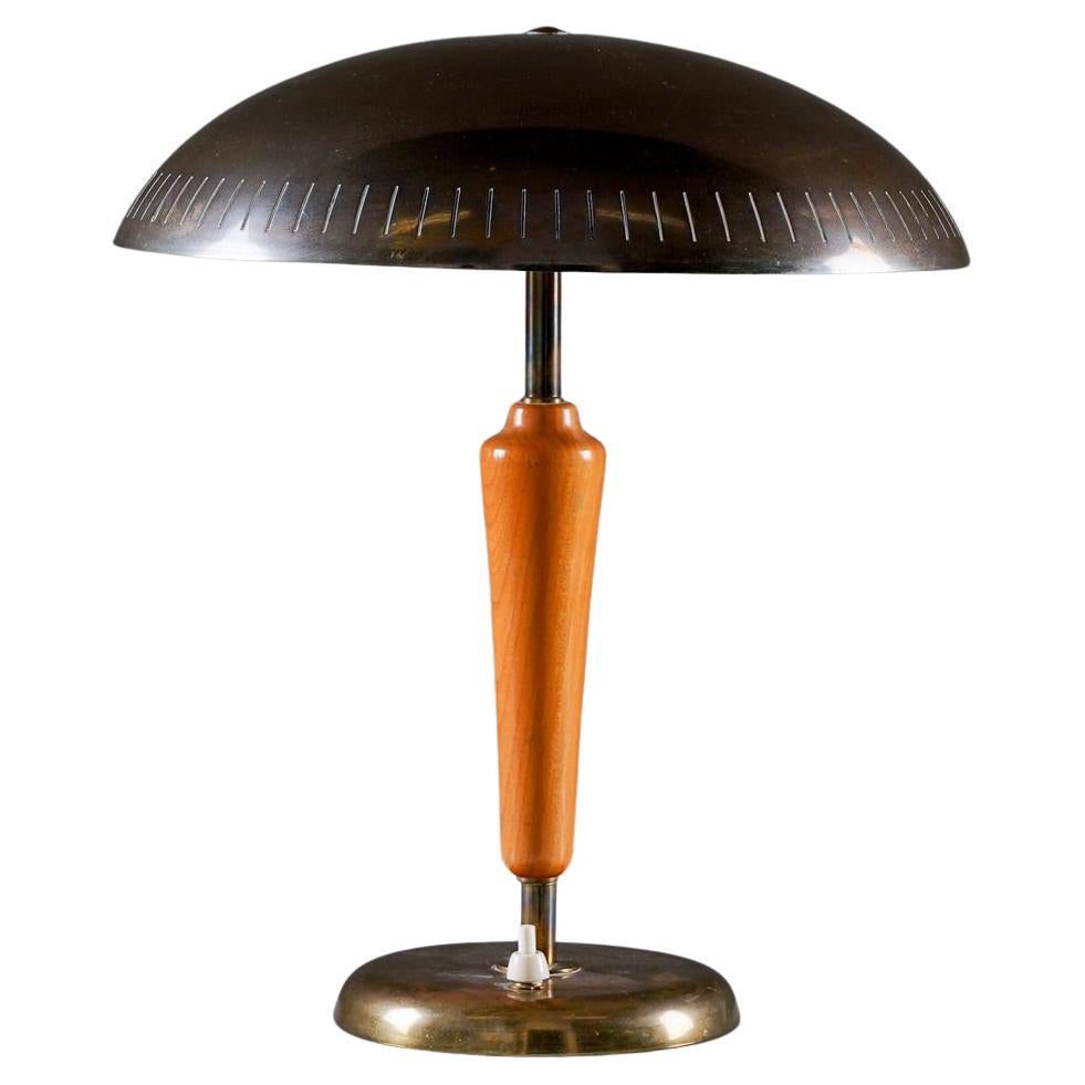 Swedish Modern Brass Table Lamp by Böhlmarks