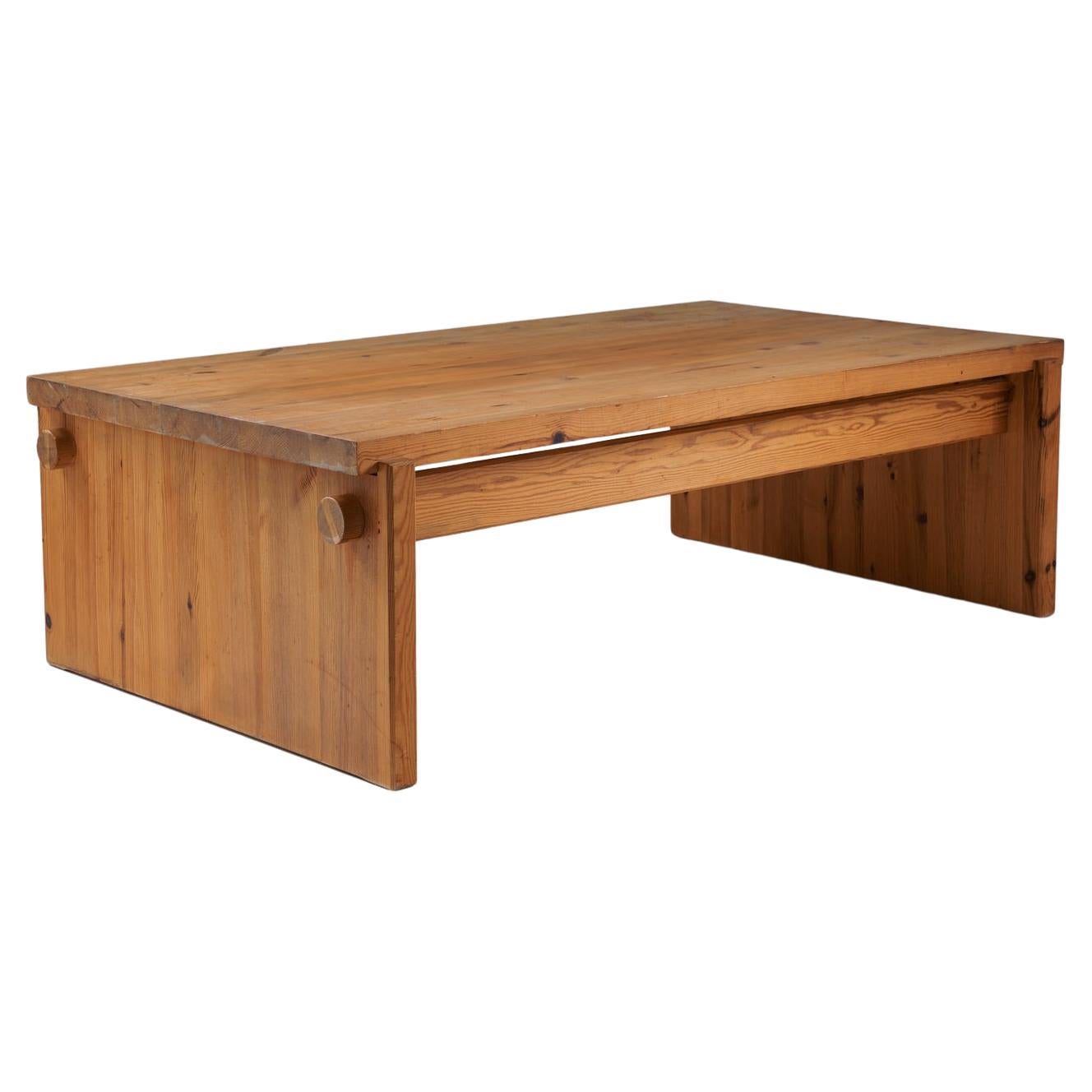 Scandinavian Coffee Table in Pine by Yngve Ekström