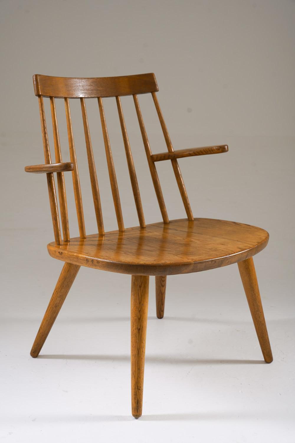 Scandinavian Midcentury Armchairs Model "Sibbo" by Yngve Ekström In Good Condition For Sale In Karlstad, SE