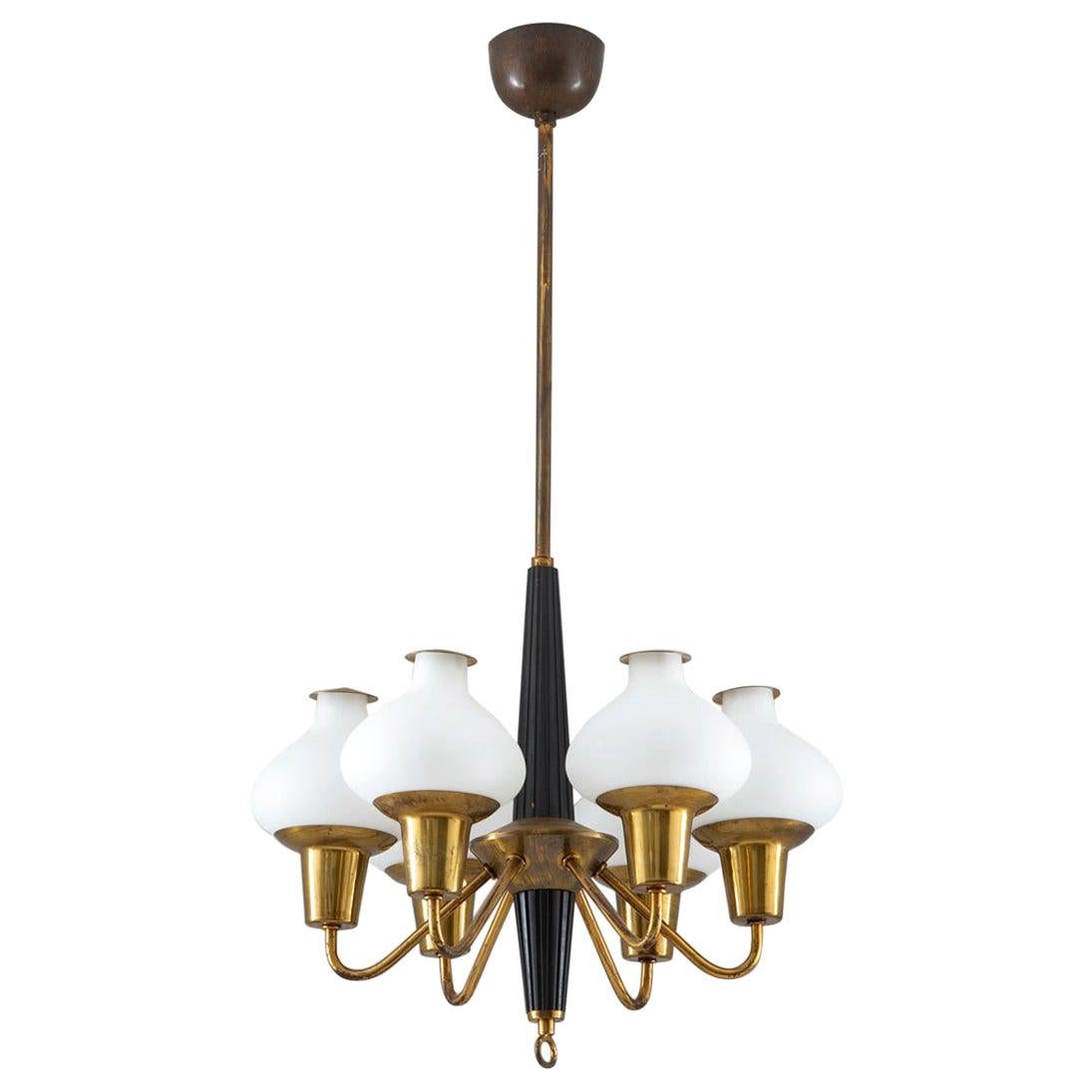 Scandinavian Midcentury Pendant by Hans-Agne Jakobsson