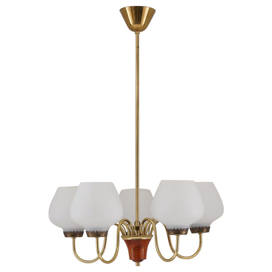 Swedish Midcentury Chandelier by ASEA