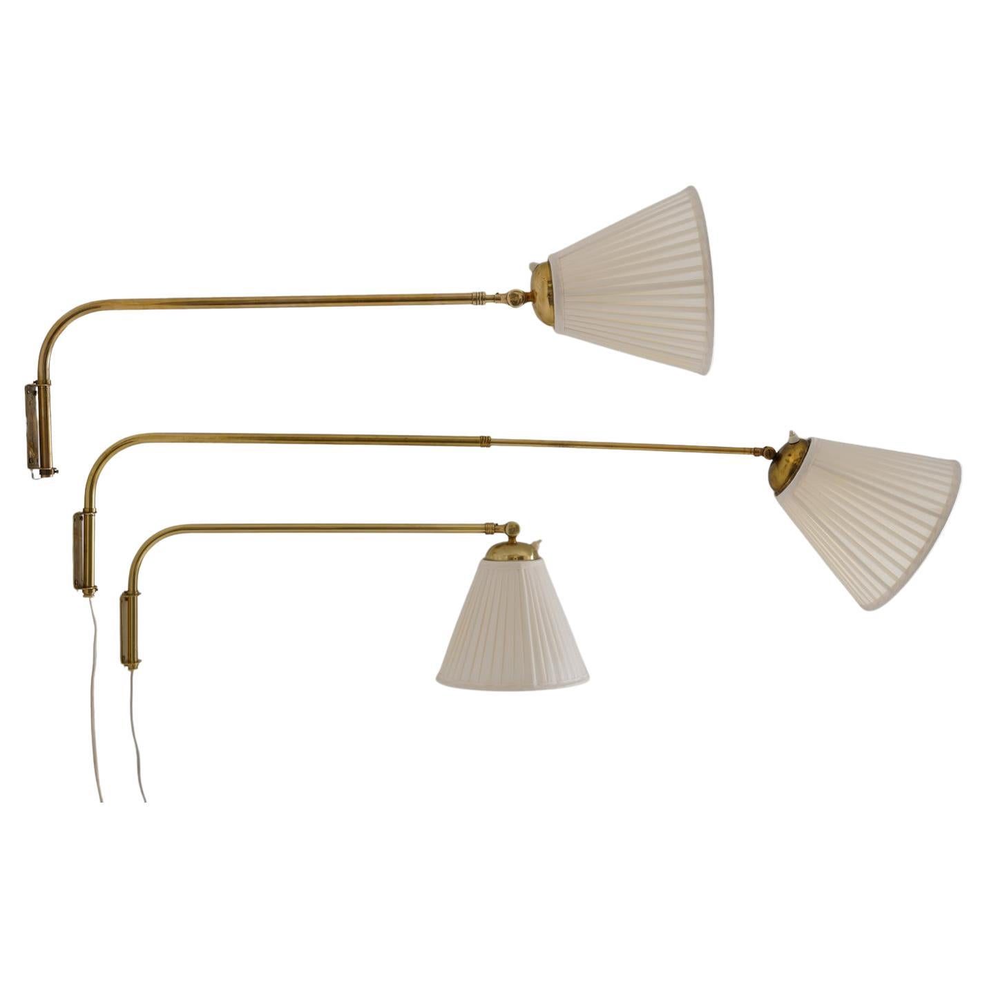 Scandinavian Mid-Century Wall Lamps