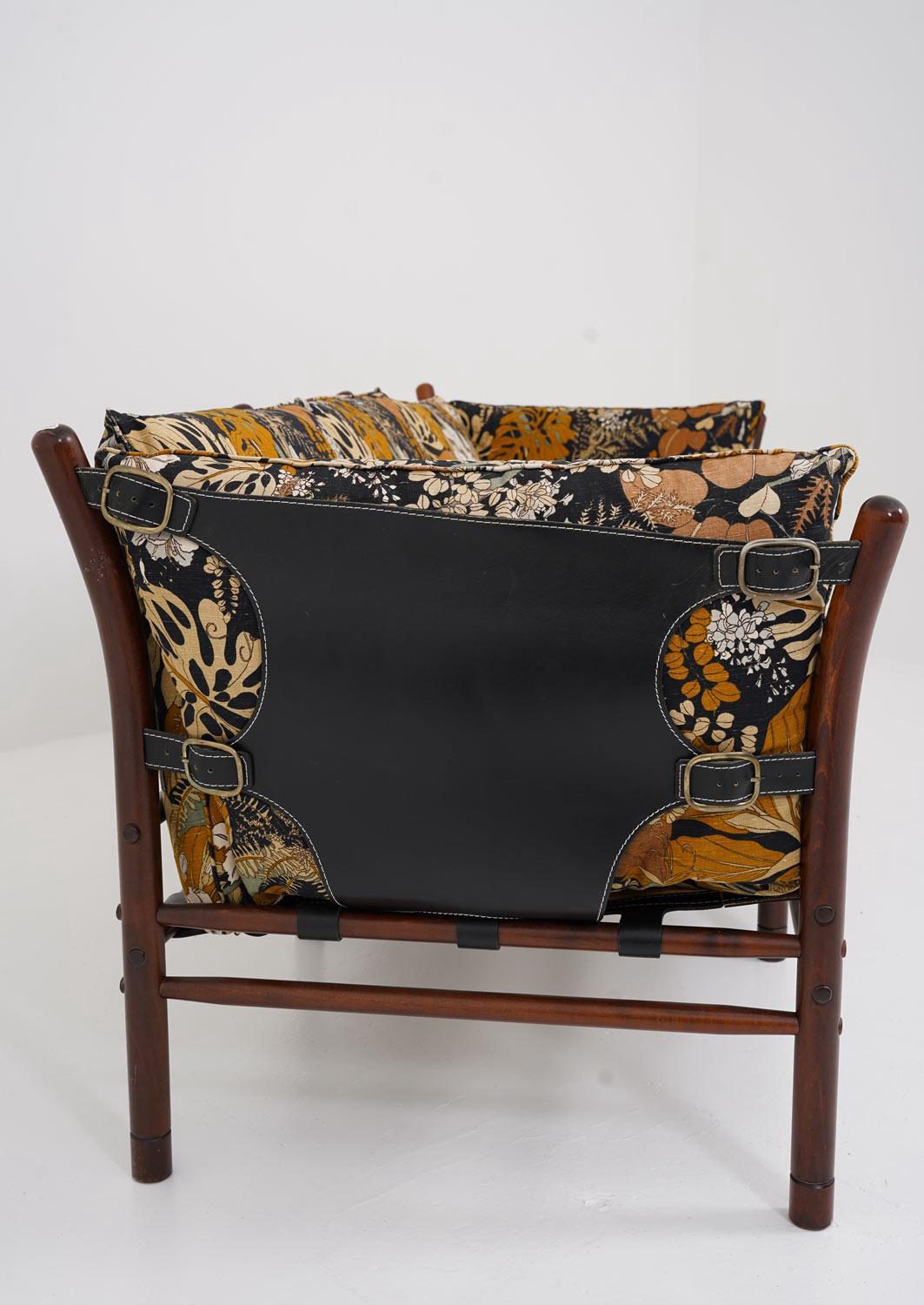 20th Century Midcentury Swedish Sofa "Ilona" by Arne Norell For Sale