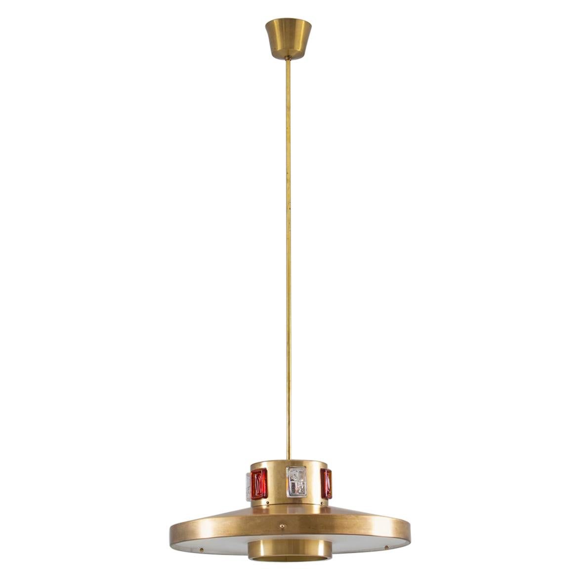 Swedish Midcentury Pendant by Einar Bäckström