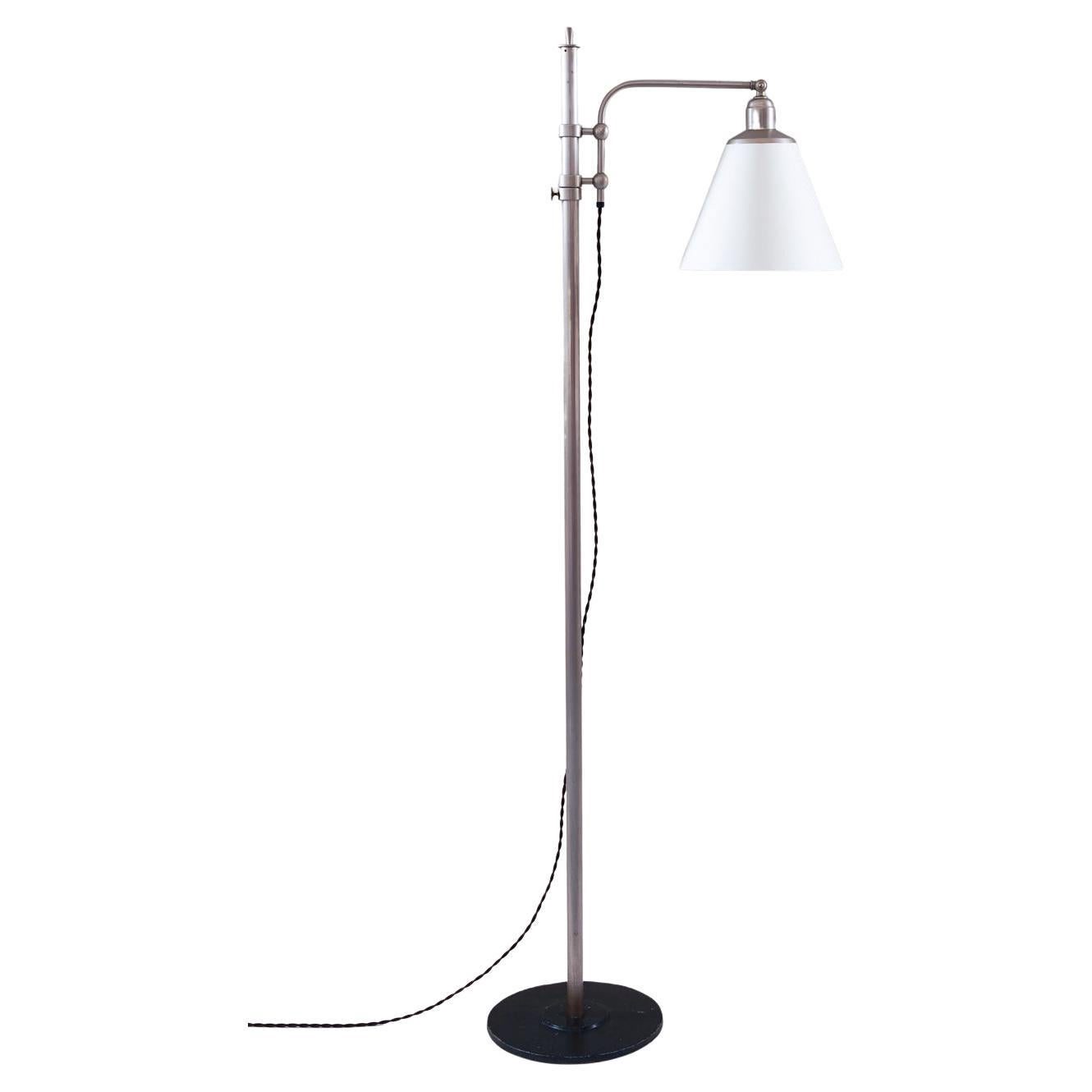 Swedish Functionalist Floor Lamp, "77116" by Elektriska AB Chr Bergh & Co
