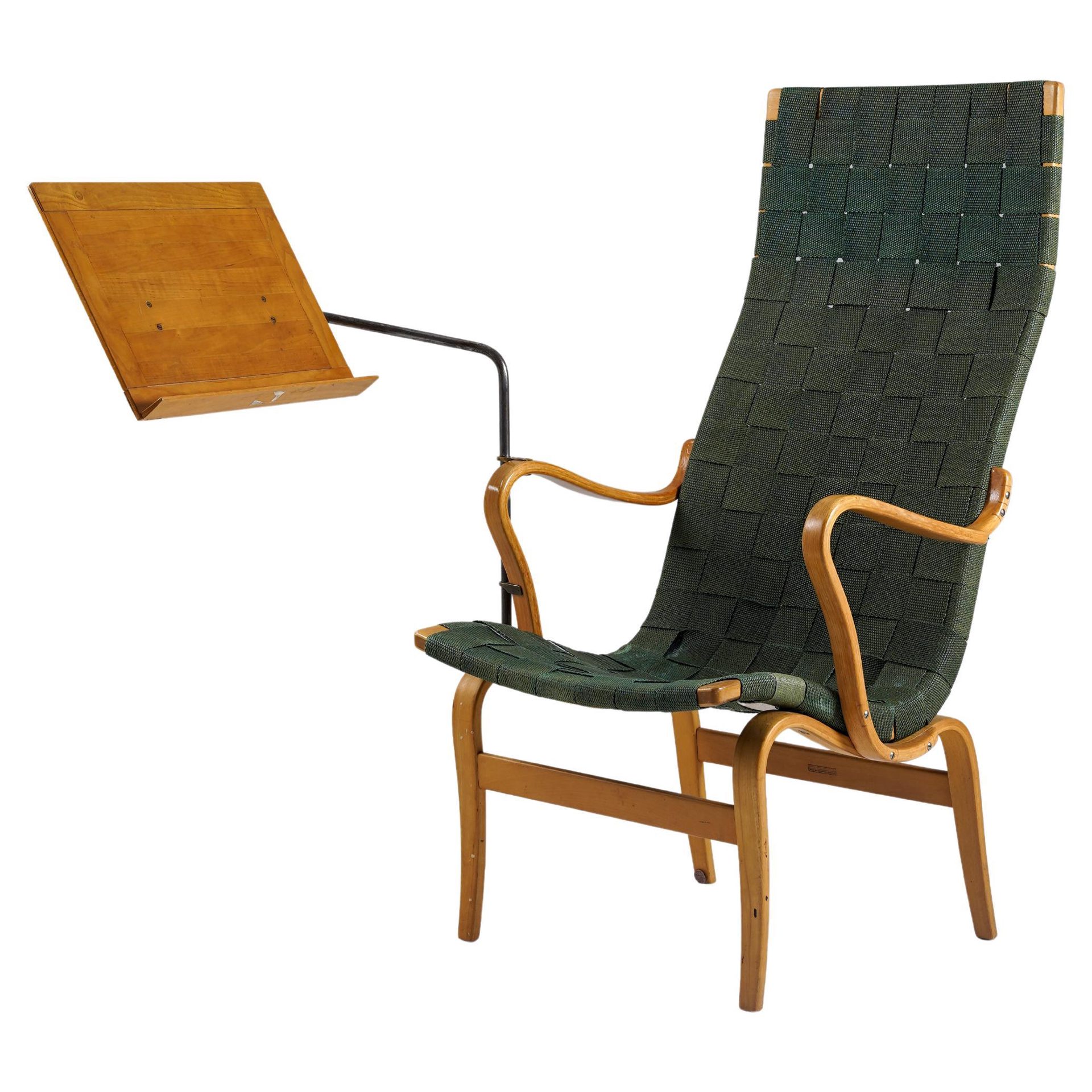 “Eva” Easy Chair by Bruno Mathsson, Sweden, 1950s For Sale