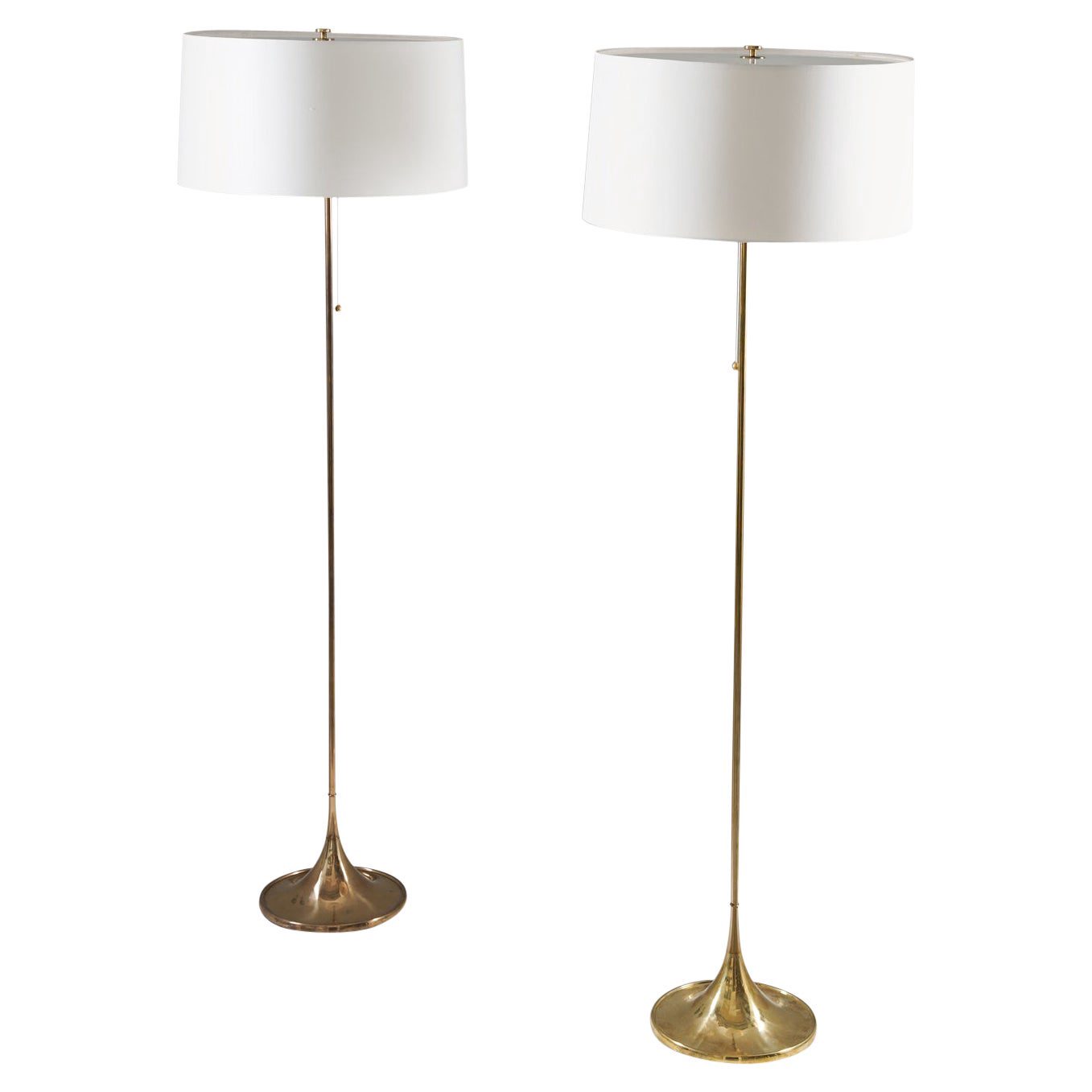 Scandinavian Floor Lamps by Alf Svensson and Yngvar Sandström for Bergboms, Sweden