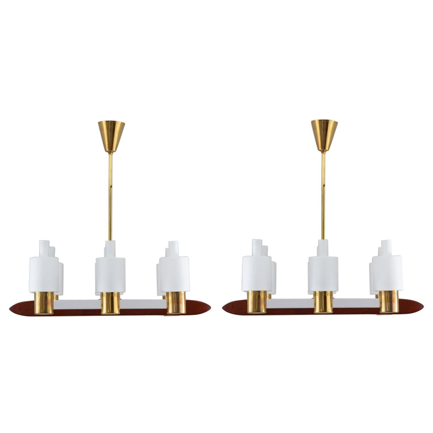 Midcentury Ceiling Lamps by Jo Hammerborg for Fog & Mørup, Denmark